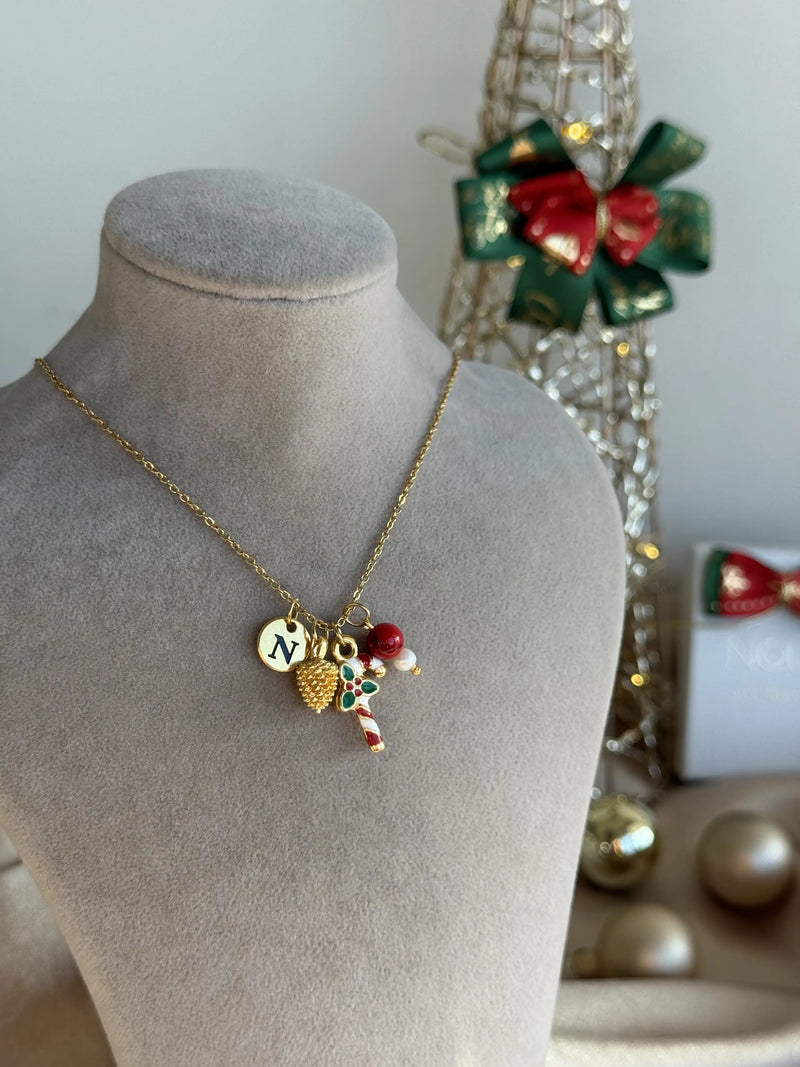 New Year's Necklace with Letters