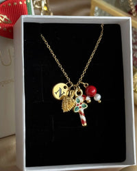 New Year's Necklace with Letters - thumbnail 1