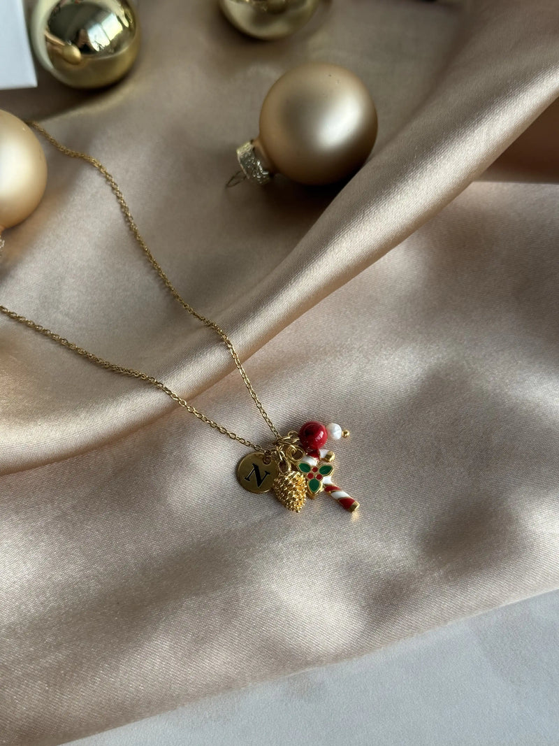 New Year's Necklace with Letters