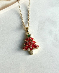 Colorful Christmas Tree Pendant - thumbnail 1