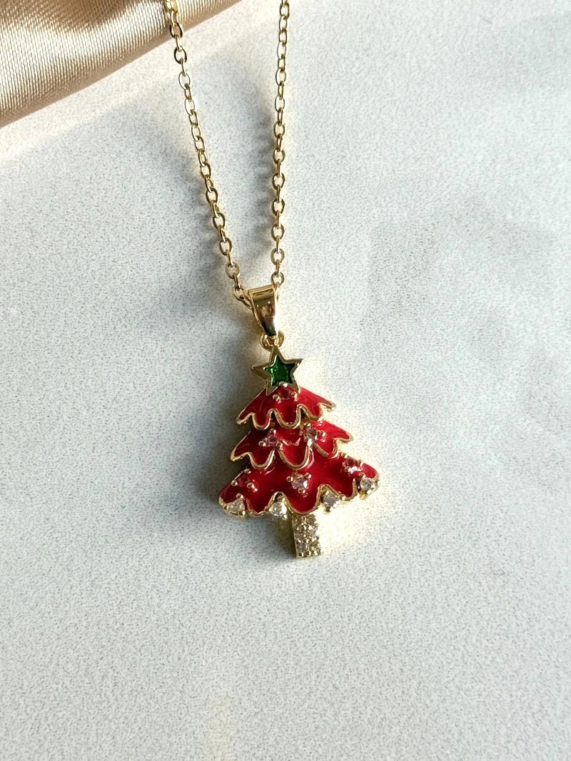 Colorful Christmas Tree Pendant